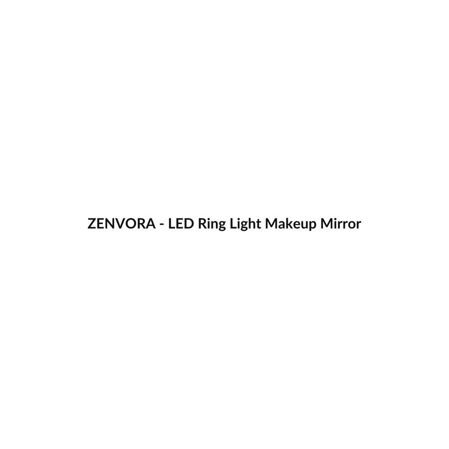LED Ring Light Makeup Mirror
