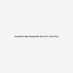 Stackable Fridge Storage Bins (Set of 4) thumbnail 2