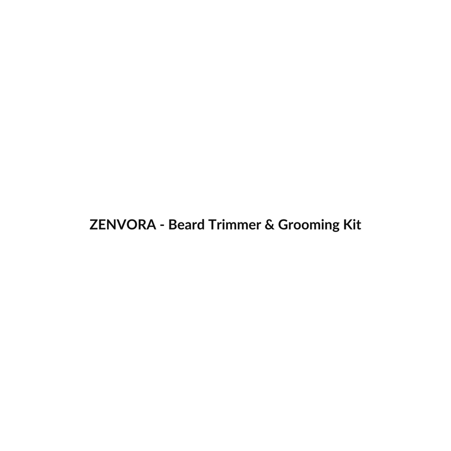 Beard Trimmer & Grooming Kit