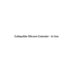Collapsible Silicone Colander thumbnail 4