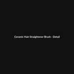 Ceramic Hair Straightener Brush thumbnail 3