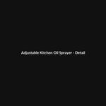 Adjustable Kitchen Oil Sprayer thumbnail 3