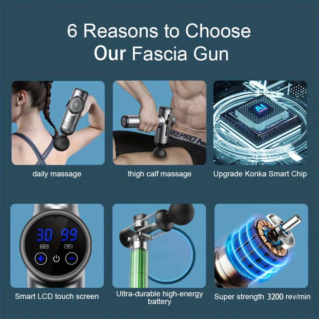 Portable Deep Tissue Massage Gun