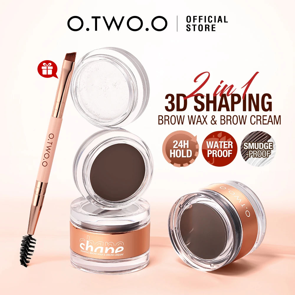 O.TWO.O Waterproof Eyebrow Pomade